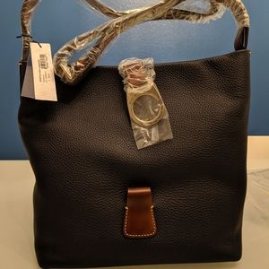 Dooney & Bourke Pebble Leather Hobo crossbody